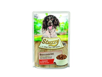 STUZZY Dog Adult kapsička s kousky hovězího 100g