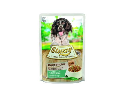 Stuzzy Dog kapsa Adult kousky telecího 100g