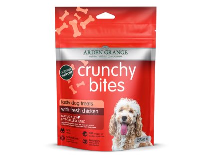 Arden Grange Crunchy Bites with fresh Chicken 225g