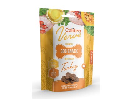 Calibra Dog Verve Crunchy Snack Fresh Turkey 150g