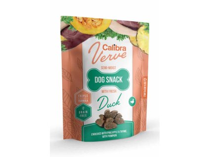 Calibra Dog Verve Semi Moist Snack Fresh Duck 150g