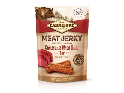Carnilove Wild Boar & Chicken Bar 100 g | Masová tyčinka pro psy