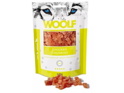 WOOLF pochoutka Chicken Chunkies 100g