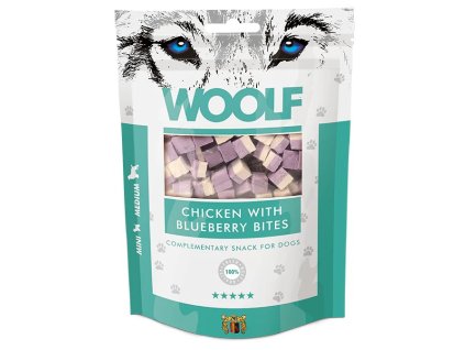 WOOLF pochoutka Chicken with Blueberry Bites 100g