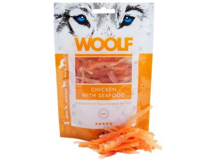 Woolf Chicken with Seafood 100g