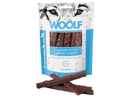 Woolf Salmon with Carrot Stripes 100g