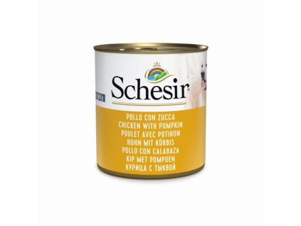 SCHESIR Dog Adult Kuře s dýní 285 g | Konzerva pro dospělé psy