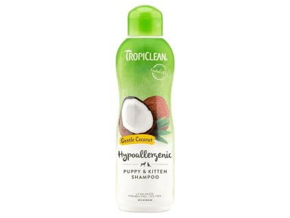 TropiClean Hypoallergenic Coconut 355 ml | Šampon pro štěňata a koťata