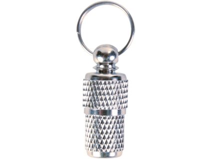 Trixie kovový adresář pro psa | Chromovaný, větší