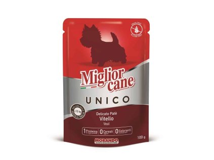 Miglior Cane Unico Adult telecí 100 g | Monoprotein pro psy