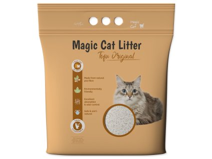 Magic Litter Tofu Original 6l | Přírodní tofu stelivo pro kočky