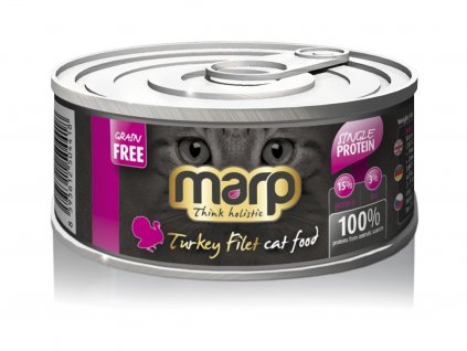 Marp Turkey Filet konzerva pro kočky s krůtím
