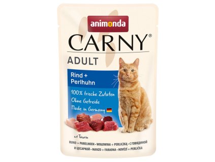 Animonda Carny hovězí & perlička 85 g | kapsička pro kočky