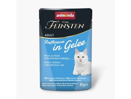 Animonda Vom Feinsten Raffinesse kuře s treskou 85 g | kapsička pro kočky