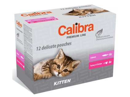 Calibra Premium Multipack kapsičky pro koťata 12x85 g