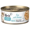 BRIT Care Cat Sterilized Tuna Paté with Shrimps 70g