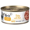 BRIT Care Cat Turkey Paté with Ham 70g