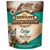 Carnilove Dog Pouch kapr s černou mrkví, paté 300g