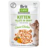 BRIT Care Cat Kitten Fillets in Gravy Choice Chicken 85g