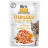 BRIT Care Cat Sterilized Fillets in Gravy with Savory Salmon & Tuna 85g