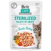 BRIT Care Cat Sterilized Fillets in Gravy with Tender Turkey 85g