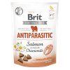 Brit Care Functional Snack Antiparasitic Salmon 150 g – funkční pamlsky proti parazitům pro psy