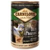 Carnilove Wild Meat Duck & Pheasant 400 g | Bezobilná konzerva pro psy