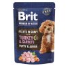 Brit Premium by Nature Puppy & Junior Krůta & Mrkev 85 g