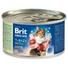 Brit Premium by Nature Cat Turkey with Lamb 200 g | Konzerva pro kočky