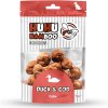 Huhubamboo masové koule kachna & treska 75 g | pamlsek
