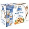 Brit Care Cat Flavour Box Filet v želé 12×85 g