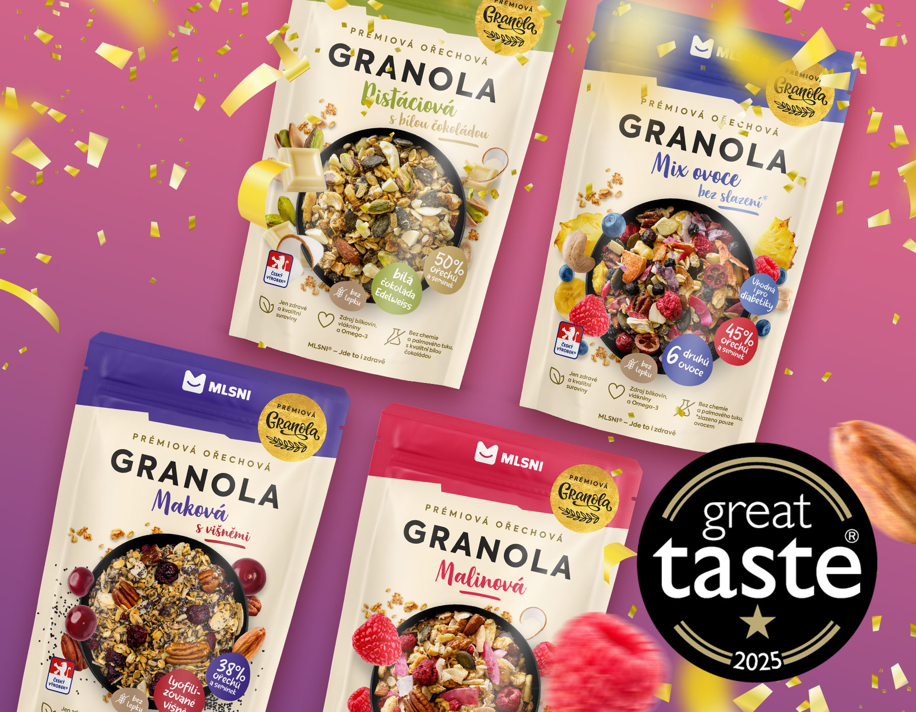 MLSNI slaví mezinárodní úspěch: Získali jsme ocenění v soutěži Great Taste 2025!
