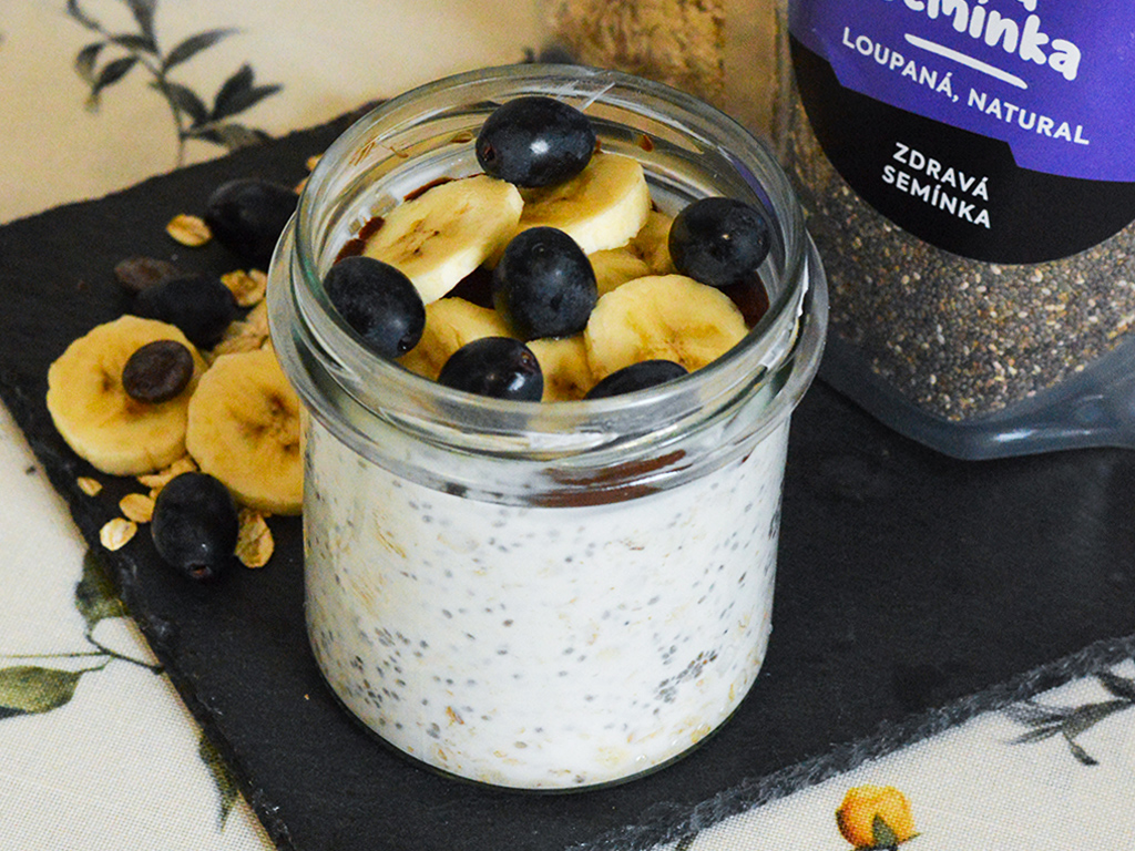 Overnight oats - snídaně, na kterou se budete těšit už večer