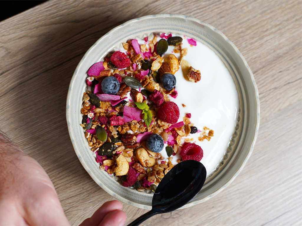 Není granola jako prémiová granola