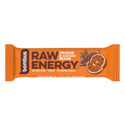bombus raw energy orange a cocoa beans