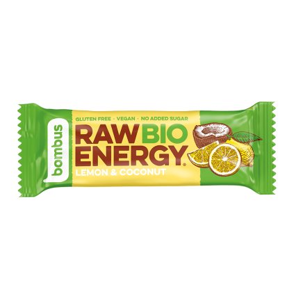 bombus raw bio energy lemon a coconut