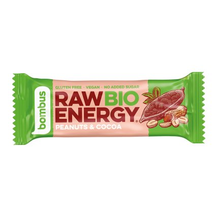 bombus raw bio energy peanuts a cocoa