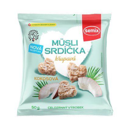 semix musli srdicka kokos