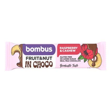 bombus fruit nut choco raspberry cashew
