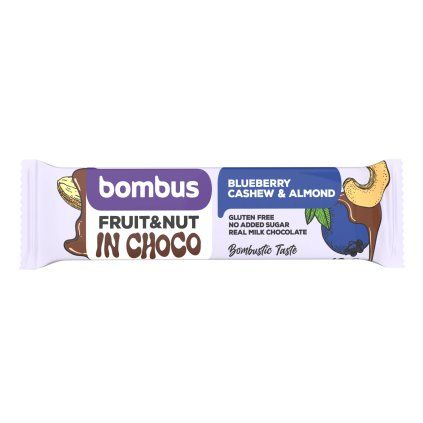 bombus fruit nut choco blueberry cashew almond