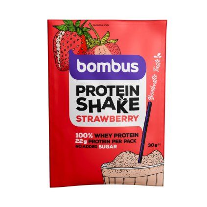 bombus protein shake strawberry