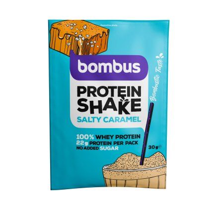 bombus protein shake salty caramel
