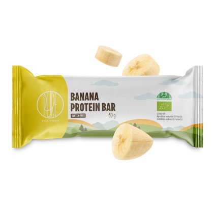 brainmax pure proteinova tycinka banan bio