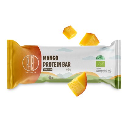 brainmax pure proteinova tycinka mango bio