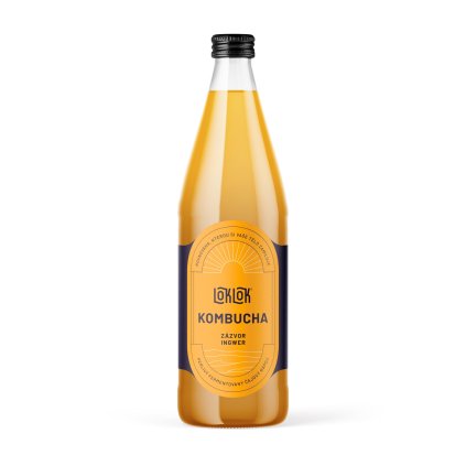 loklok kombucha zazvor sklo 330