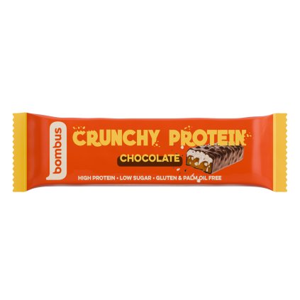 bombus crunchy protein chocolate