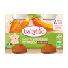 BABYBIO Zeleninový příkrm mrkev dýně  2x130 g
