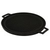 LAVA METAL Litinová kulatá oboustranná plotýnka 34 cm