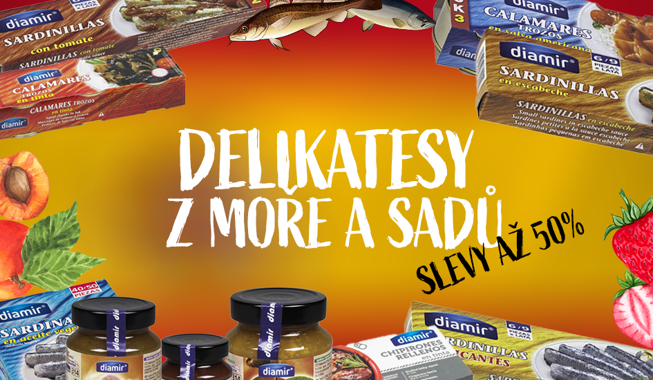 Delikatesy z moře a sadů