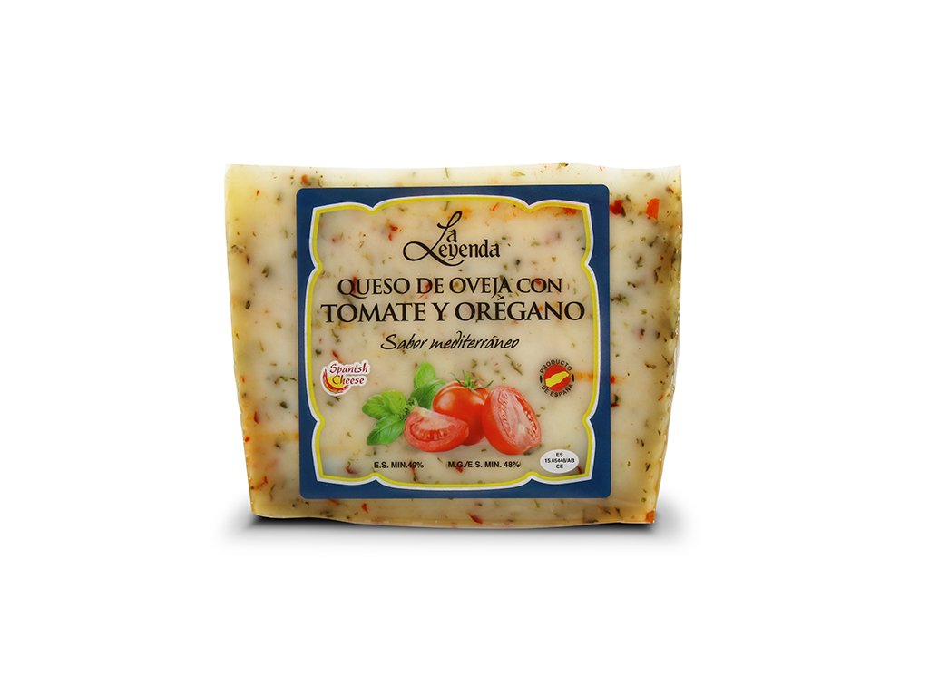 Ovčí sýr rajčata oregáno